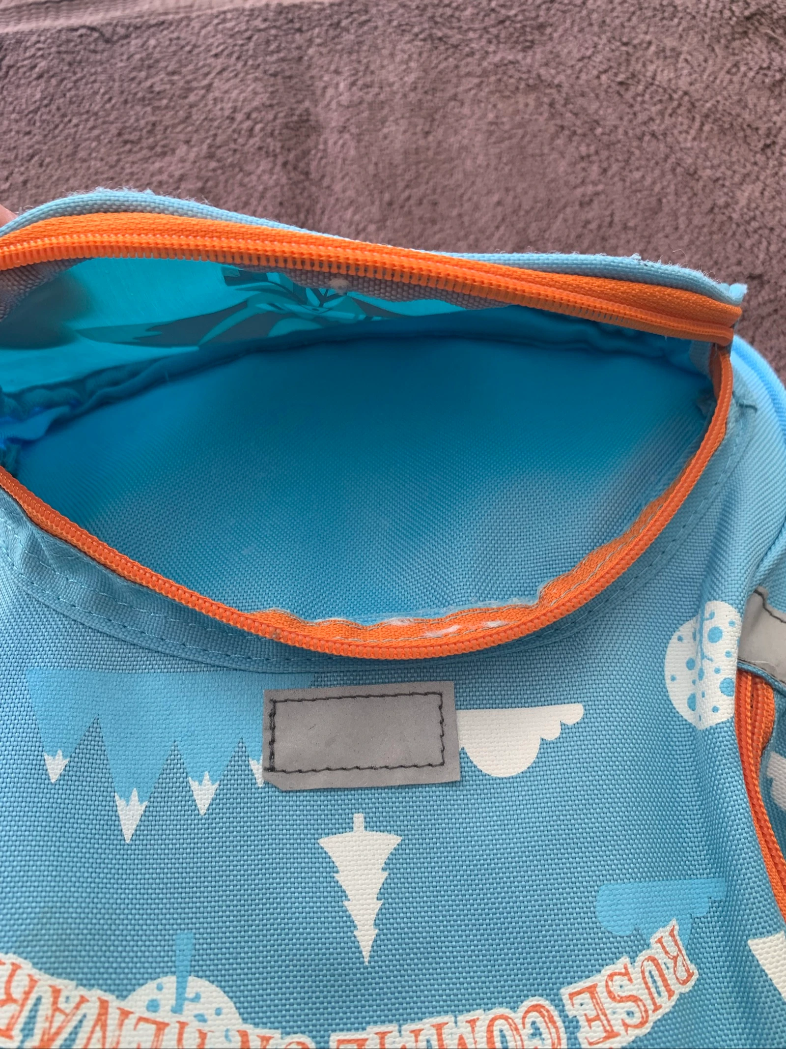 Mochila infantil com estampa de raposa – Perfeito estado – photo 4